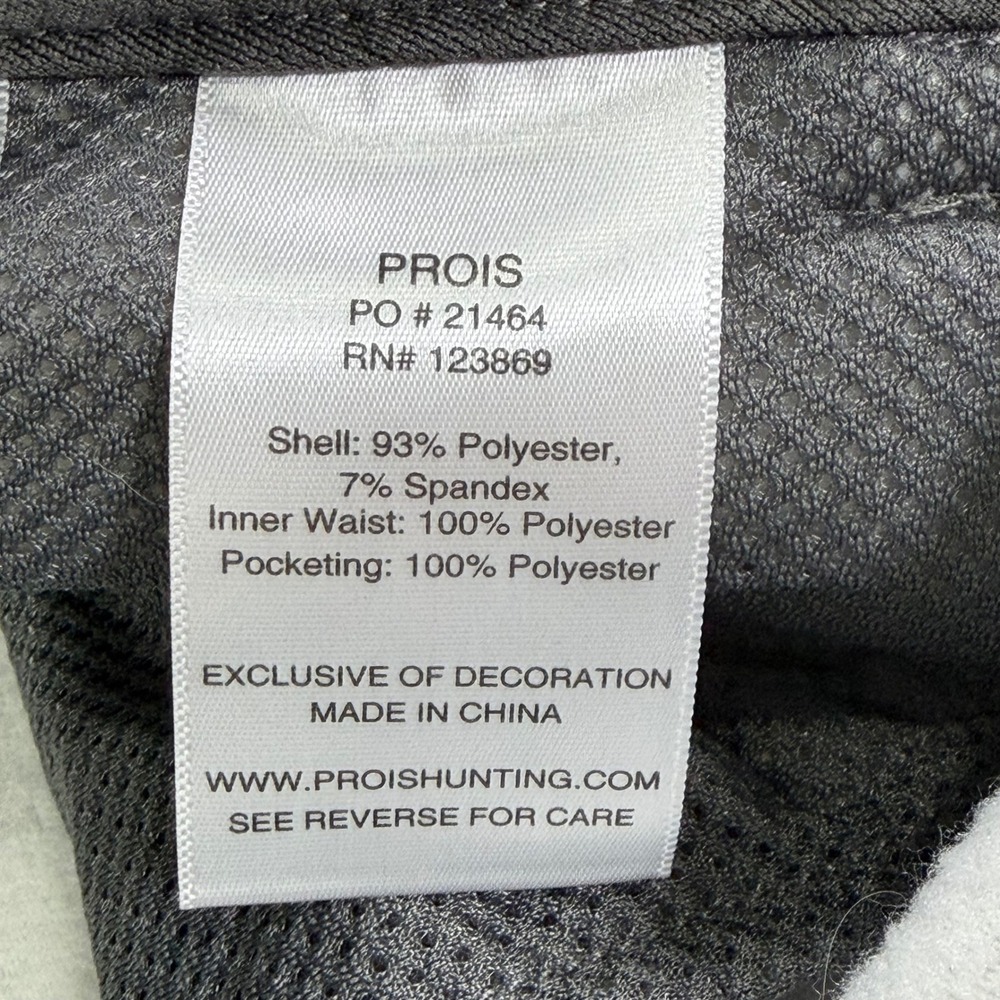Prois Veil Camo Fleece Lined Hunting Pants Womens Large 10-12 Stretch Hike Fish - Picture 15 of 16